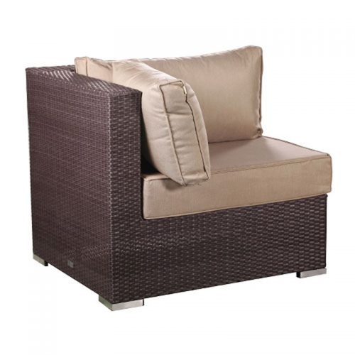 BỘ SOFA NHỰA GIẢ MÂY WICKER NÂU bố sofa nhựa giả mây wicker nâu