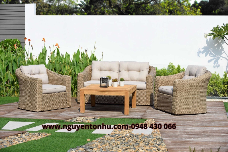 chuyên cung cấp bàn ghế sofa nhựa giả mây